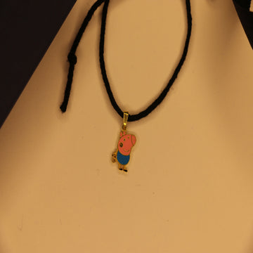 Peppa pig black thread nazarbattu